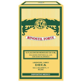 RINOSTIL FORTE SOLUZIONE IPERTONICA 10 FLACONCINI MONOUSO DA 5 ML