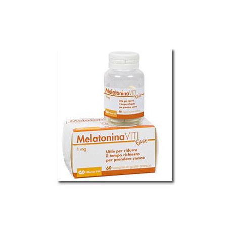 MELATONINA VITI FAST 1MG 60 COMPRESSE GUSTO ARANCIA