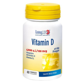 LONGLIFE VITAMIN D 4000UI 60 COMPRESSE...