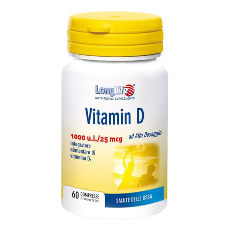 LONGLIFE VITAMIN D 1000UI 60 COMPRESSE RIVESTITE