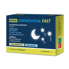 NOVA MELATONINA FAST 45 COMPRESSE 1MG DI MELATONINA