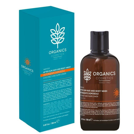 ORGANICS PHARM AFTER SUN HAIR AND BODY WASH 250 ML