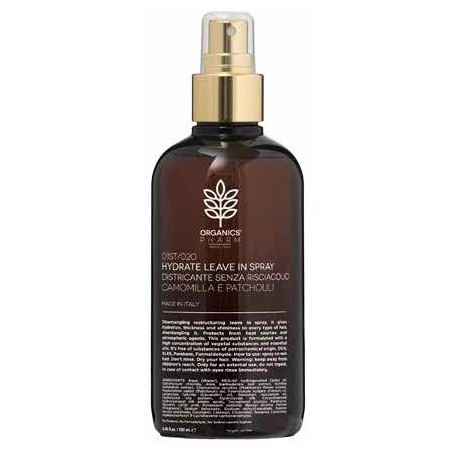 ORGANICS COSMETICS HYDRATE LEAVE IN SPRAY CHAMOMILE AND PATCHOULI 250 ML