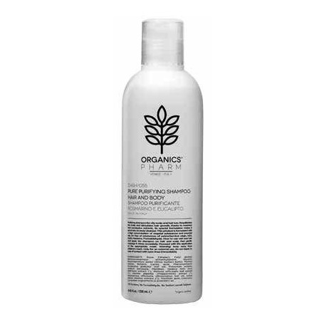 ORGANICS PHARM PURE PURIFYING SHAMPOO HAIR AND BODY 250 ML