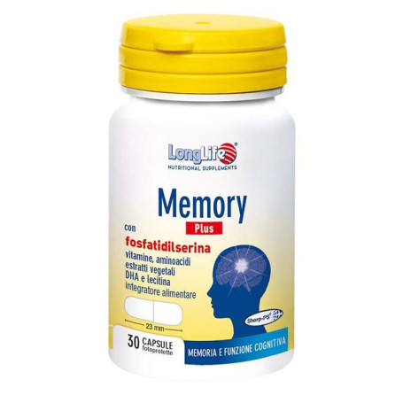 LONGLIFE MEMORY PLUS 30 CAPSULE FOTOPROTETTE
