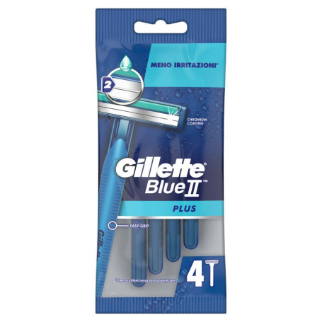 GILLETTE BLUE II USA&GETTA PLUS 4 PEZZI