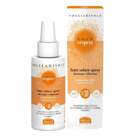 VOGLIA DI SOLE FOUR RESPECT LATTE SOLARE SPRAY SPF30 150 ML