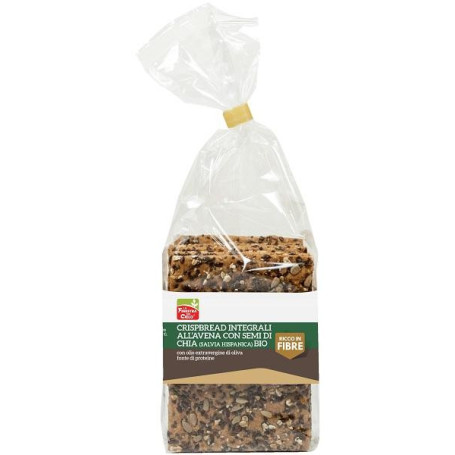 CRISPBREAD INTEGRALI ALL'AVENA E SEMI DI CHIA (SALVIA HISPANICA)  BIO