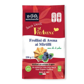 BISCOTTI AVENA MIRTILLI 250 G