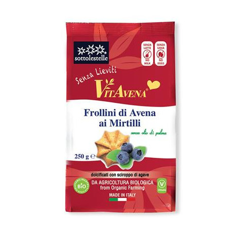BISCOTTI AVENA MIRTILLI 250 G