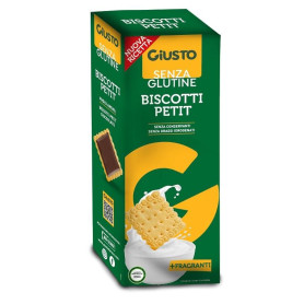 GIUSTO SENZA GLUTINE BISCOTTI PETIT 175 G
