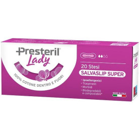 PRESTERIL LADY SALVASLIP SUPER STESI 20 PEZZI