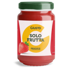 GIUSTO SOLO FRUTTA CONFETTURA FRAGOLE 220 G