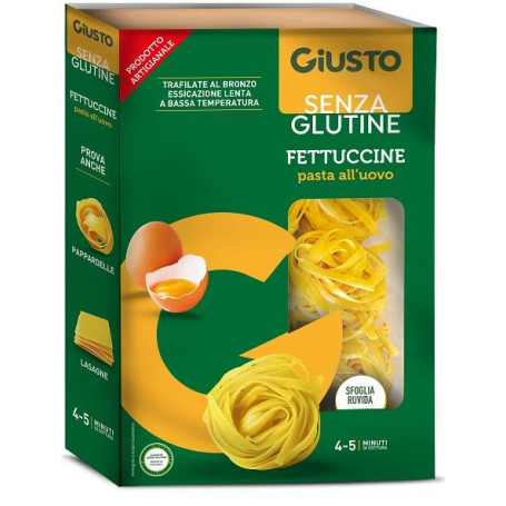 GIUSTO SENZA GLUTINE FETTUCCINE ALL'UOVO 250 G