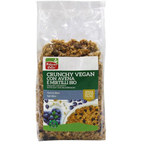 CRUNCHY CON AVENA E MIRTILLI VEGAN BIO 375 G