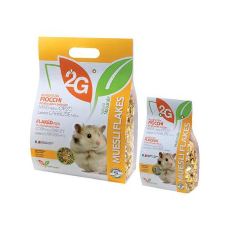 2G PET FOOD MUESLI FLAKES 350 G