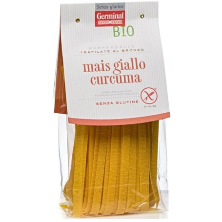 GERMINAL BIO PAPPARDELLE MAIS GIALLO E CURCUMA 250 G