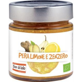 COMPOSTA PERE LIMONI E ZENZERO BIO 250 G