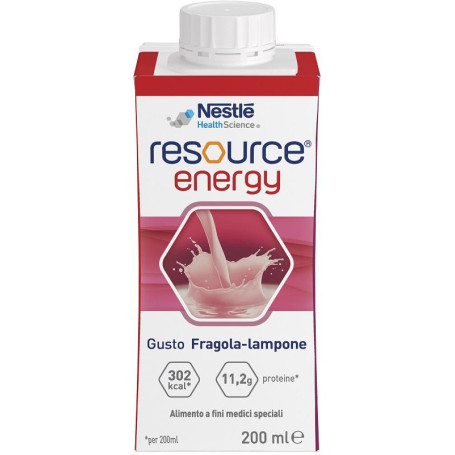 RESOURCE ENERGY FRAGOLA-LAMPONE 200 ML