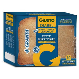 GIUSTO DIABEL FETTE BISCOTTATE 150 G NUOVA...