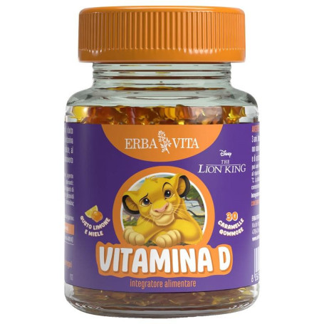 DISNEY VITAMINA D 30 GOMMOSE