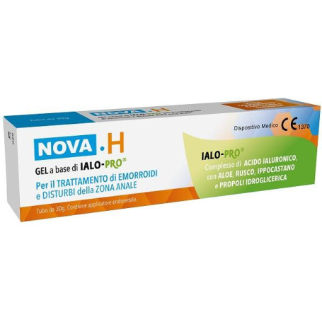 GEL TRATTAMENTO EMORROIDI NOVA H TUBO 30 G CON APPLICATORE