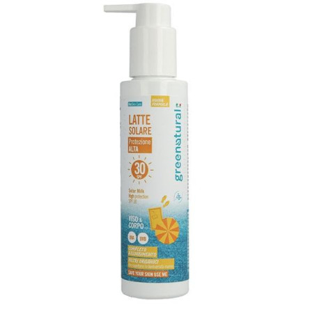 GREENATURAL LATTE SOLARE SPF30 150 ML