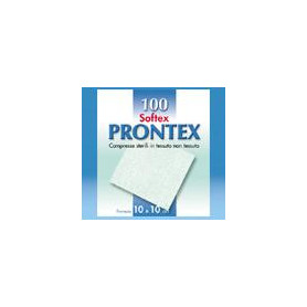 GARZA IN TESSUTO NON TESSUTO PRONTEX SOFT 18X40CM 12 PEZZI