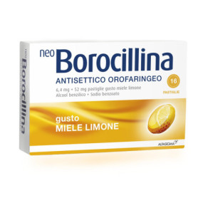 NEO BOROCILLINA ANTISETTICO OROFARINGEO 6,4 MG + 52 MG