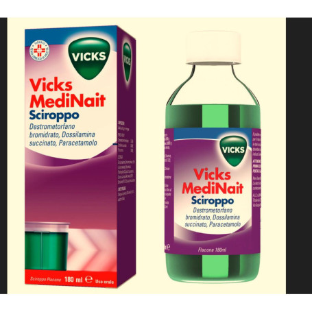 VICKS MEDINAIT 0,5 MG/ML + 0,25 MG/ML + 20 MG/ML SCIROPPO