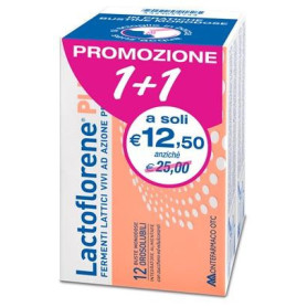 LACTOFLORENE PLUS BIPACK 12 BUSTINE 48 G