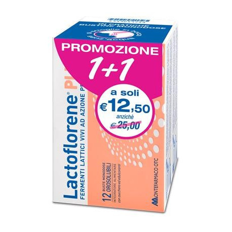 LACTOFLORENE PLUS BIPACK 12 BUSTINE 48 G