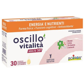 OSCILLO VITALITA' 50+ 30 COMPRESSE EFFERVESCENTI