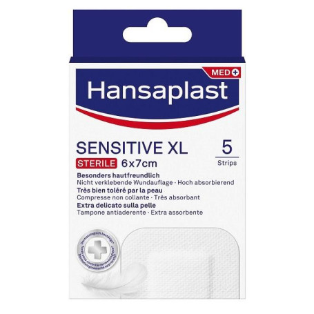 CEROTTO HANSAPLAST SENSITIVE XL 5 PEZZI