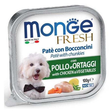 MONGE FRESH POLLO/VERDURE 100 G