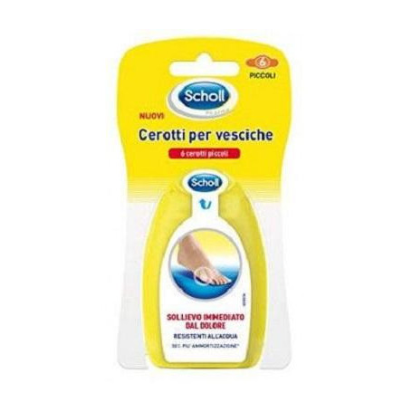 SCHOLL CEROTTI PER VESCICHE PICCOLI 6 PEZZI