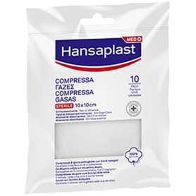 HANSAPLAST GARZA COMPRESSA 10 X 10 CM 10...