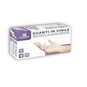 GUANTI VINILE SENZA POLVERE MEDIUM 100...