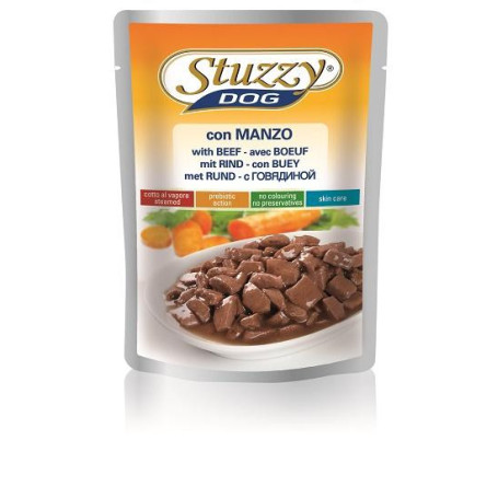 STUZZY DOG BOCCONCINI CON MANZO 100 G