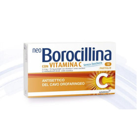 NEO BOROCILLINA '1,2 MG + 70 MG PASTIGLIE CON VITAMINA C SENZA ZUCCHERO'