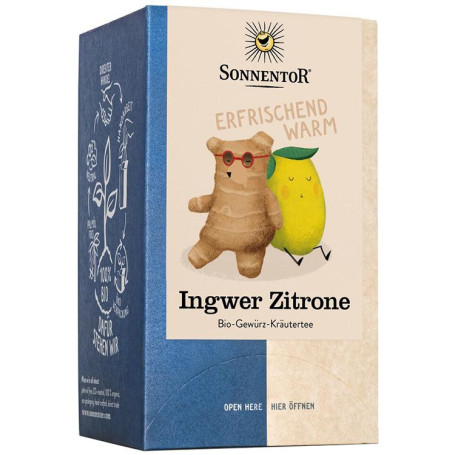 INFUSO ZENZERO/LIMONE 18 FILTRI