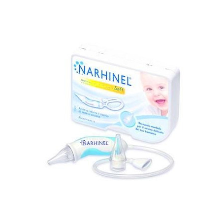 ASPIRATORE NASALE NARHINEL SOFT 1 PEZZO + 2 RICAMBI