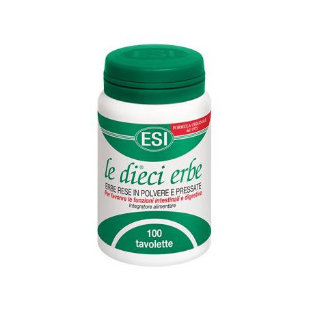 ESI LE DIECI ERBE 100 TAVOLETTE