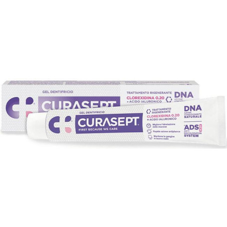 CURASEPT GEL DENTIFRICIO ADS DNA TRATTAMENTO RIGENERANTE 75 ML