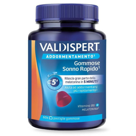 VALDISPERT GOMMOSE SONNO RAPIDO 60 PASTIGLIE GOMMOSE