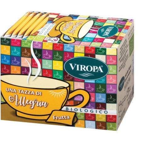 VIROPA UNA TAZZA DI ALLEGRIA BIO FRUTTA 15 FILTRI
