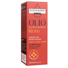 OLIO PURISSIMO RICINO FORTIFICANTE RISTRUTTURANTE CAPELLI CIGLIA UNGHIE 100 ML