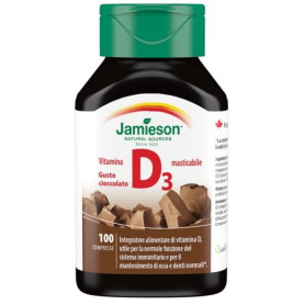 JAMIESON VITAMINA D 1000 MASTICABILE 100 COMPRESSE