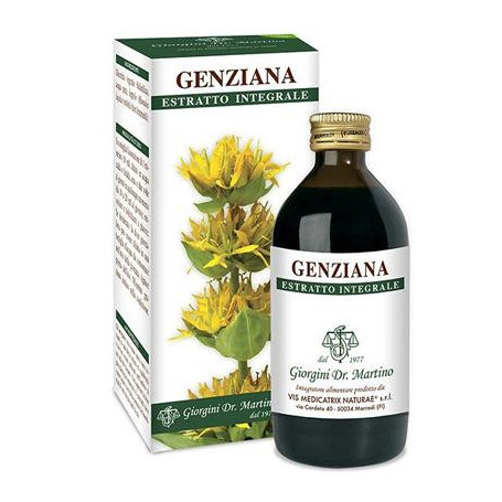 GENZIANA ESTRATTO INTEGRALE 200 ML