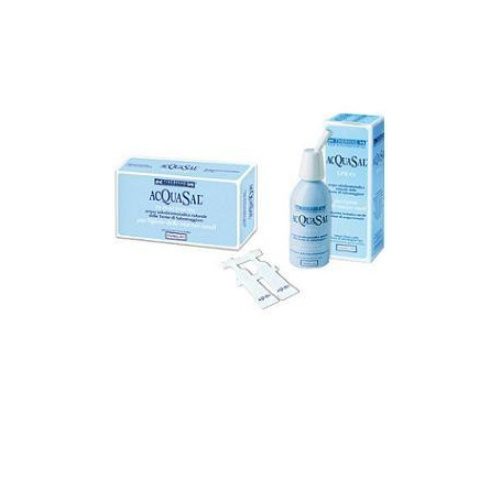ACQUASAL SOLUZIONE ISOTONICA IRRIGAZIONE NASALE ACQUA TERMALE 20 FLACONCINI MONODOSE 5 ML
